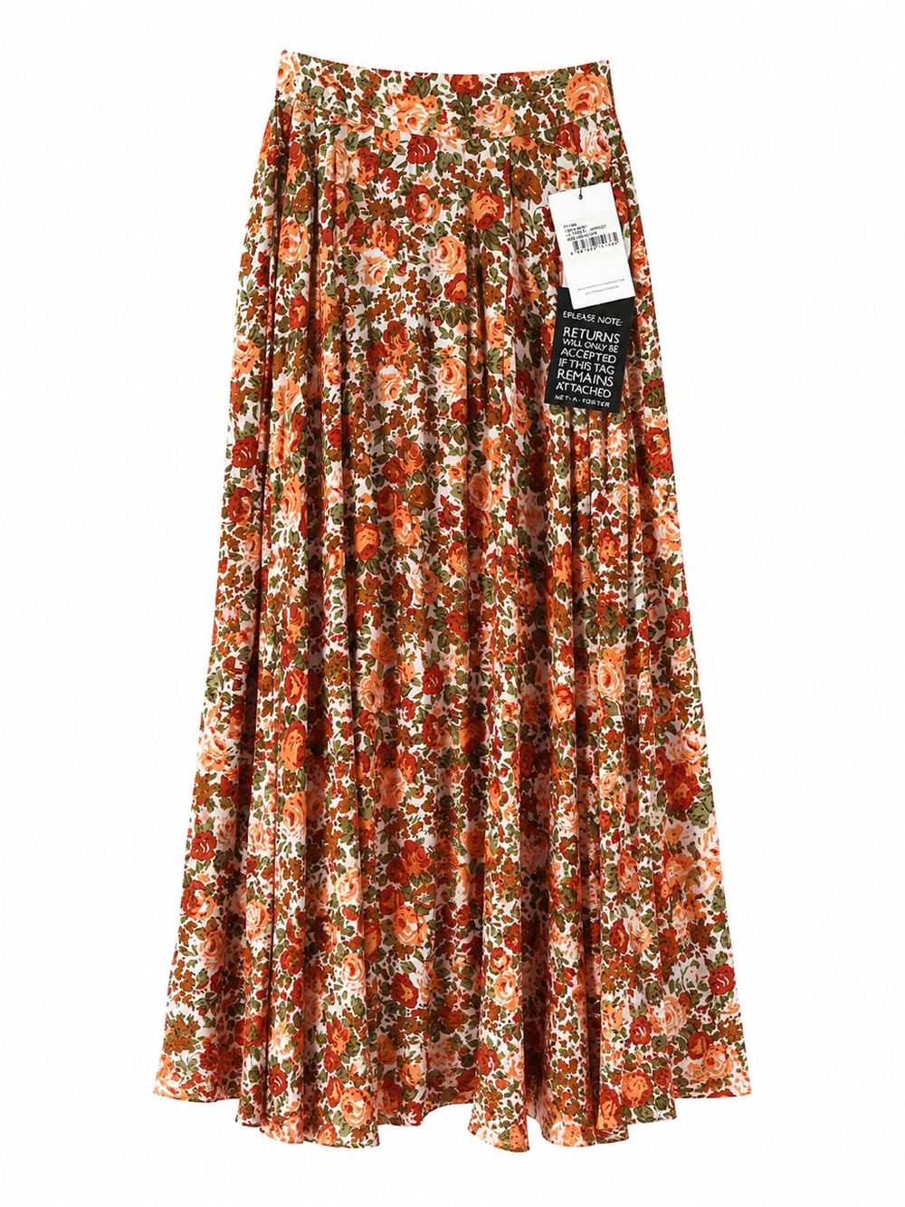 Faithfull The Brand Siya Floral Maxi Skirt Size 10 NWT